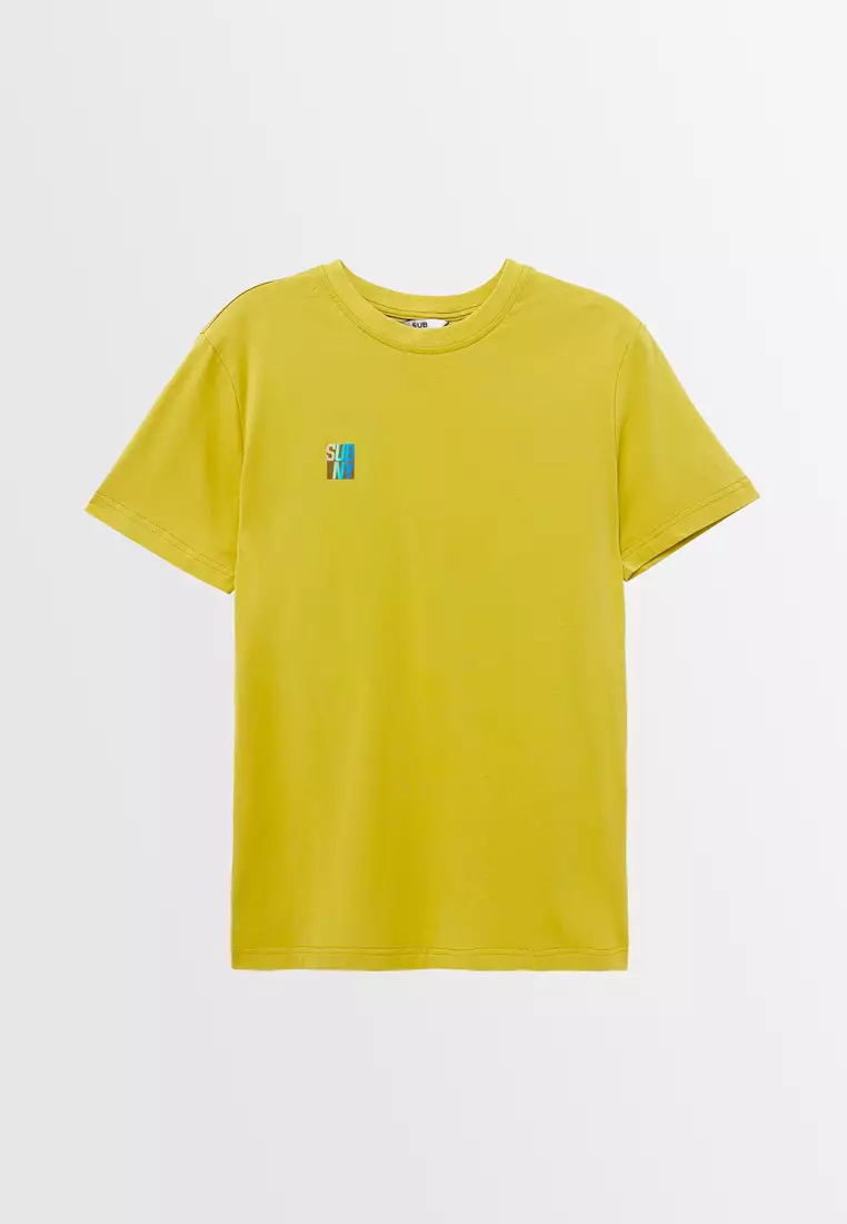 mens t shirts yellow