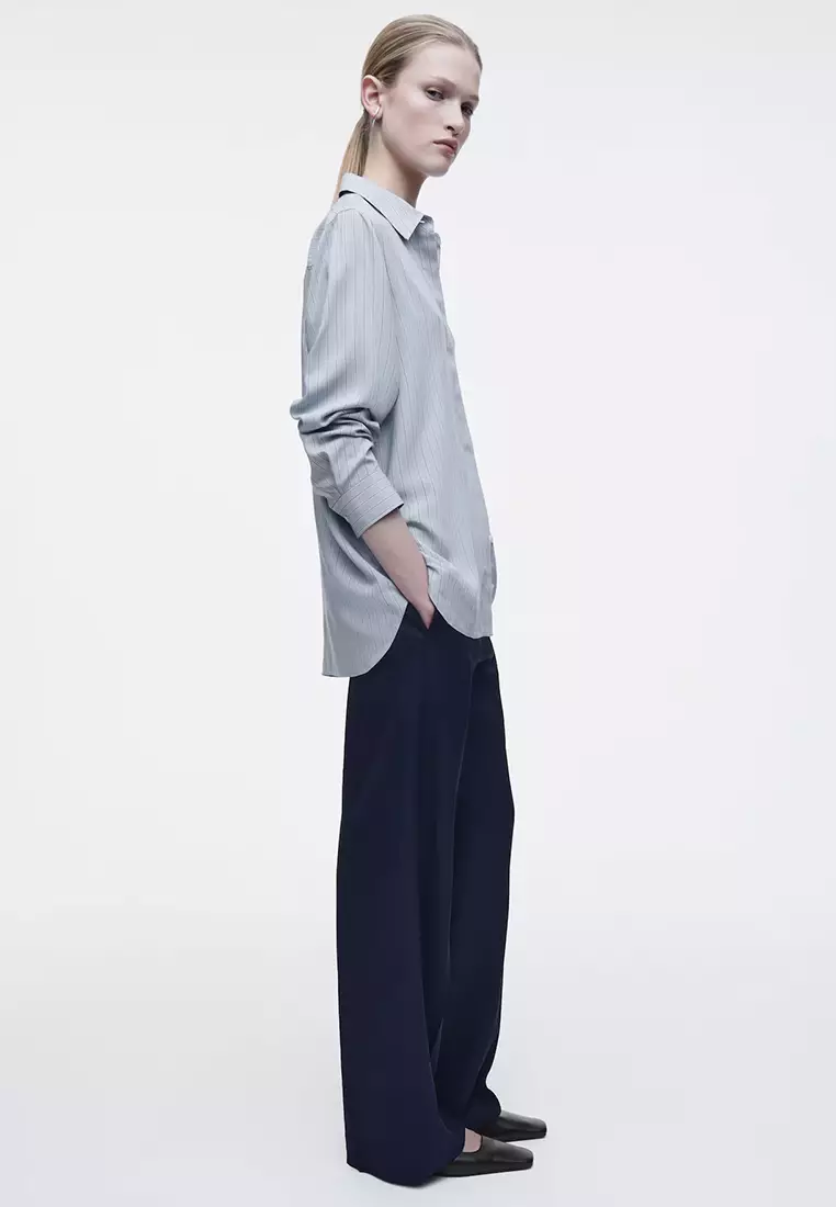 theory2025 シャツ Striped Straight Shirt B m_5000950326_09?$Thumbnail$