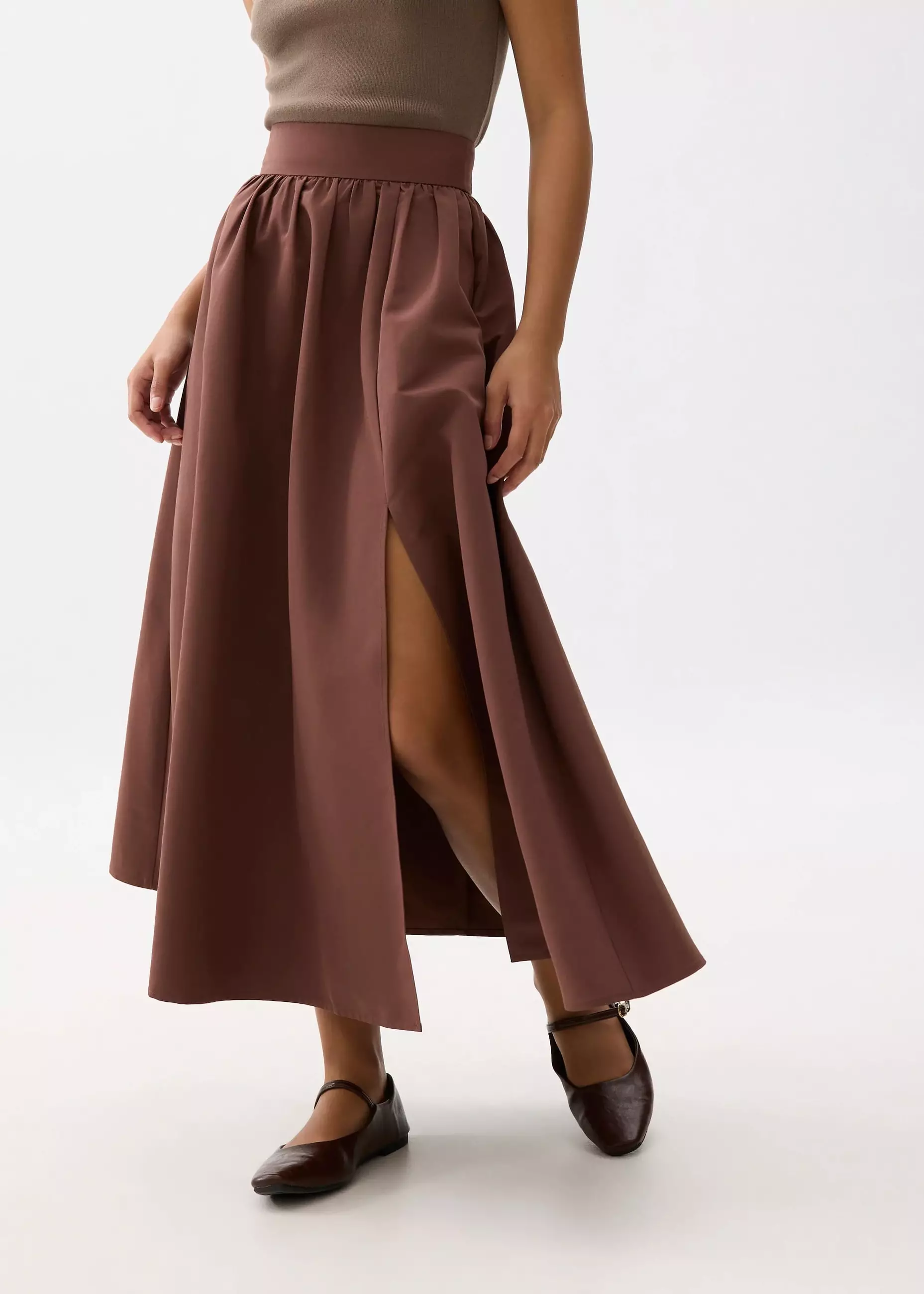 Rok Wanita - Zoe Flare Maxi Skirt