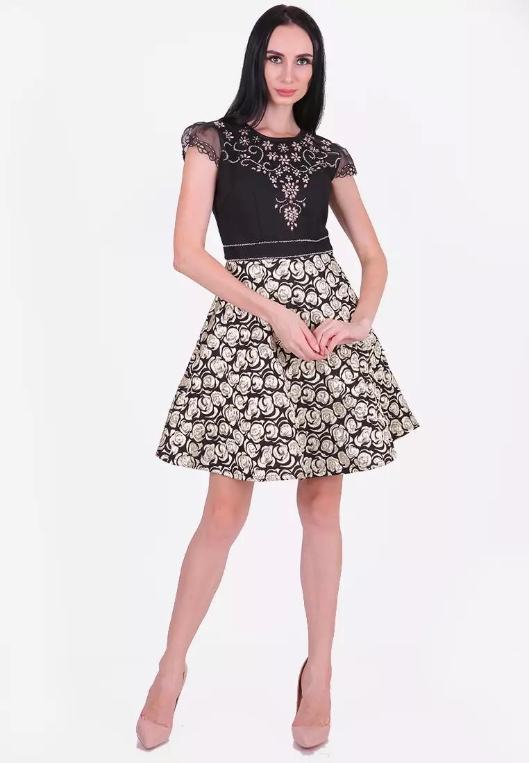 Bibiq Dress Jacquard