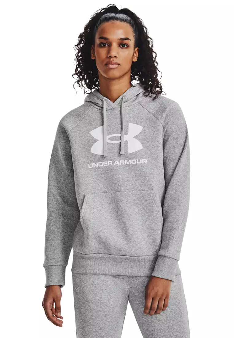 Buy Under Armour Rival Fleece Big Logo Hoodie Online ZALORA Malaysia