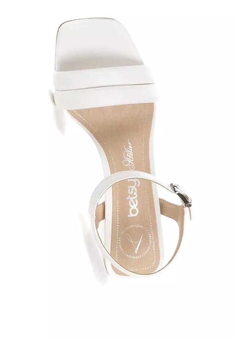 Jual BETSY Illiana Sandal Heels Original 2023 ZALORA Indonesia
