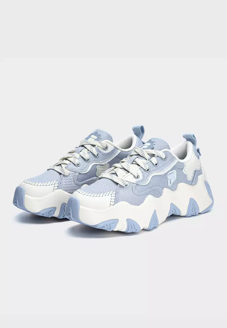 White platform clearance fila