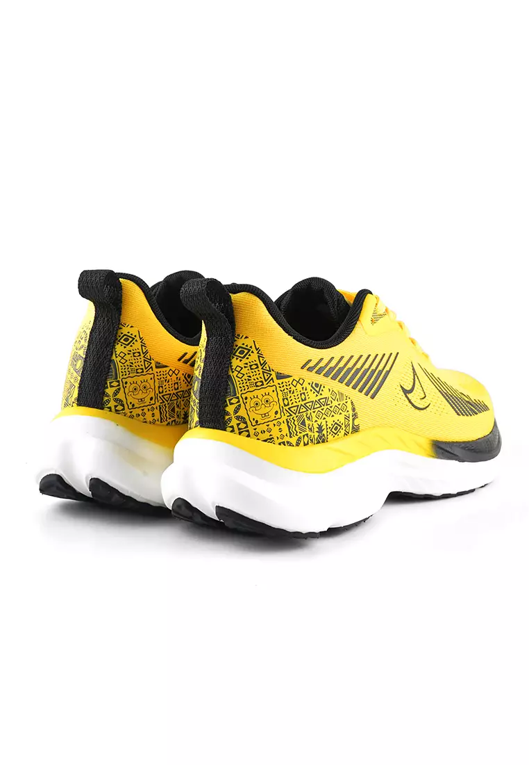 Jackson Active Nimbus SB Yellow - Sepatu Running Sponge Bob Edition