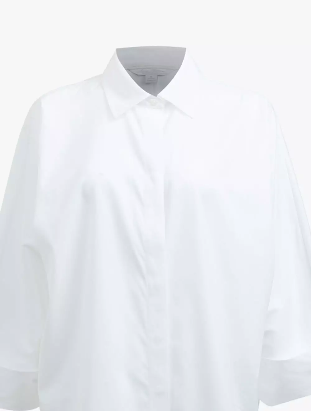 Brooks Brothers Relaxed Cropped Blouse