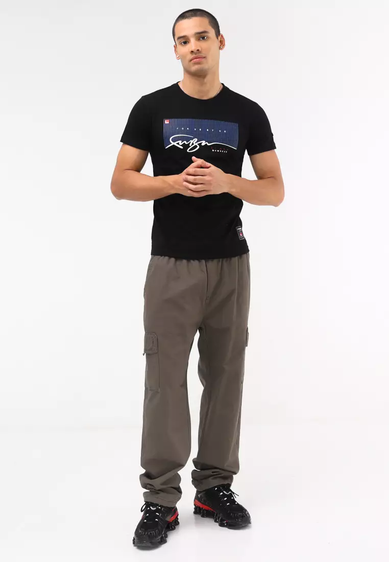 Round Neck Muscle Fit T-shirt