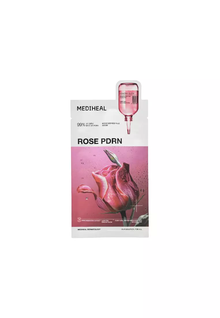 MEDIHEAL 玫瑰PDRN特強修復精華面膜 (11片裝)11piece