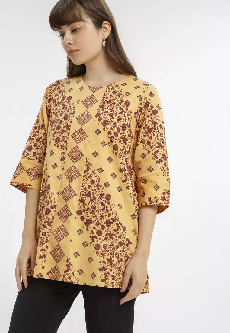 Minimal Emy Blouse Honey Gold