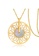 Bullion Gold gold BULLION GOLD Vintage Medallion Necklace-Gold/Clear D9743ACA9D9FCAGS_1