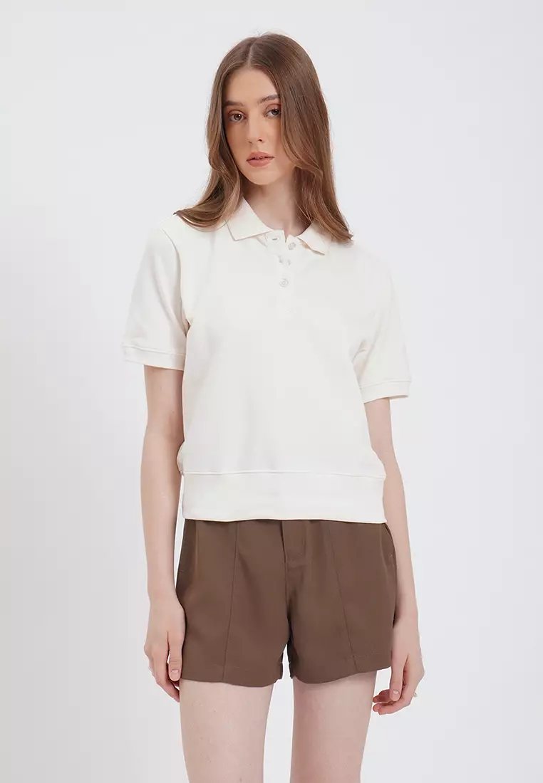 Buy Penshoppe Relaxed Fit Pique Polo With Branding 2024 Online
