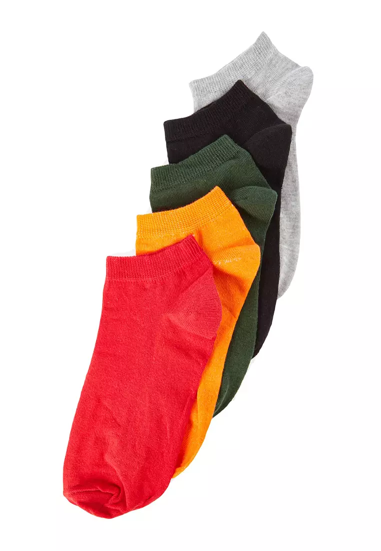 Buy Trendyol 5 Pair Plain Socks Online ZALORA Malaysia