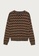 Sisley beige Multicolor sweater with lurex 18E69AA9D8E4A4GS_3
