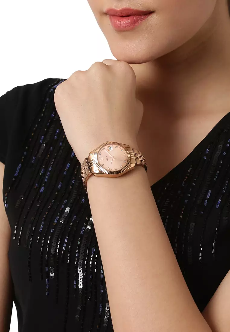Fossil Scarlette Mini Rose Gold Watch ES4898
