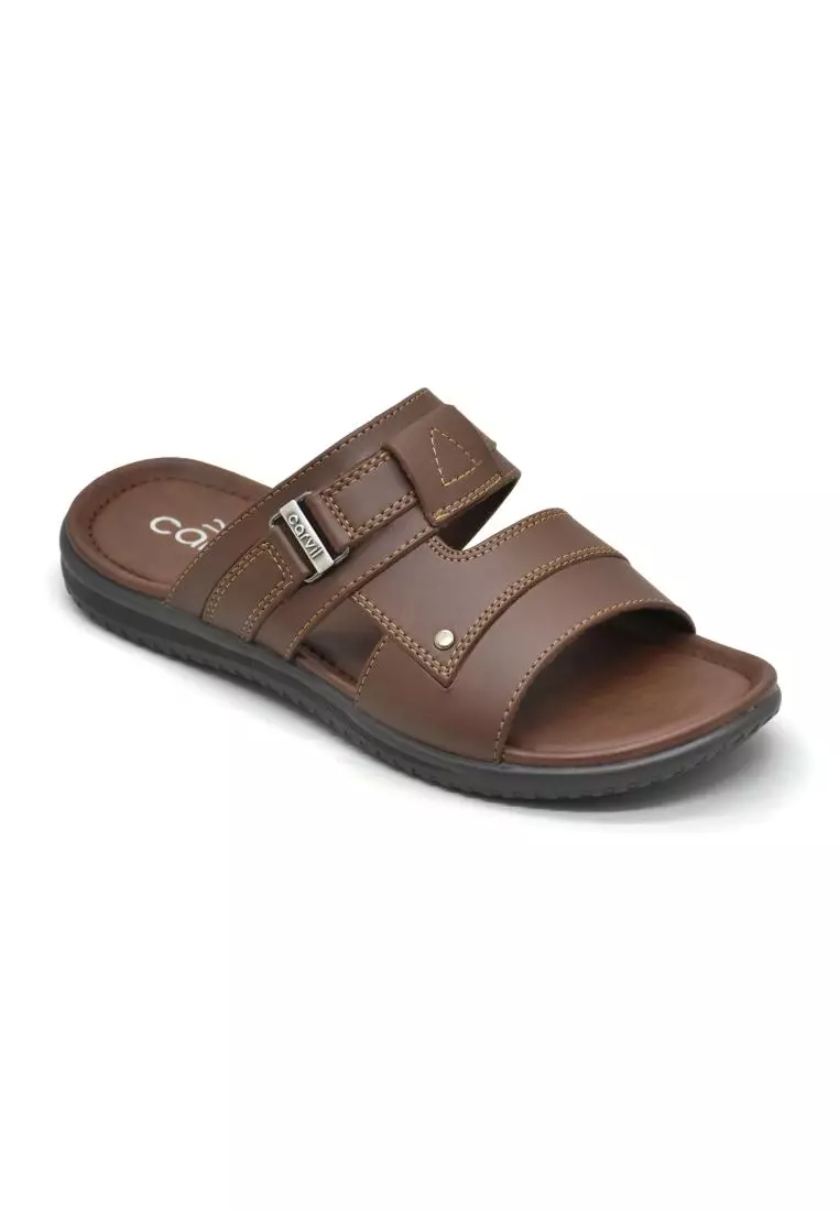 Jual Carvil Carvil Sandal Pria Brighton-03 M Brown Original 2026 ...
