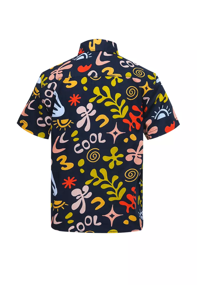 Kemeja Krah Biasa Short Sleeve