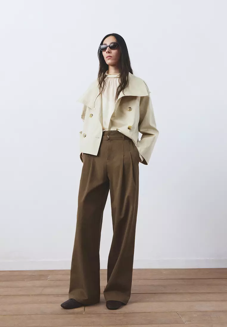 Trousers With Belt Loops