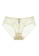 QuestChic white and yellow and multi and beige Deanna Sheer Soft Cotton Lace Brief 7B0B8US67E3EF1GS_5