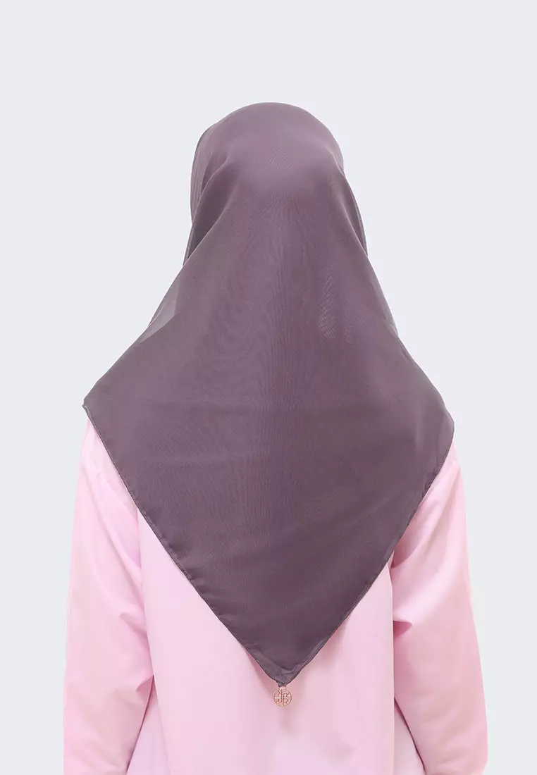 Ria Miranda Dark Plum Rarina Scarf