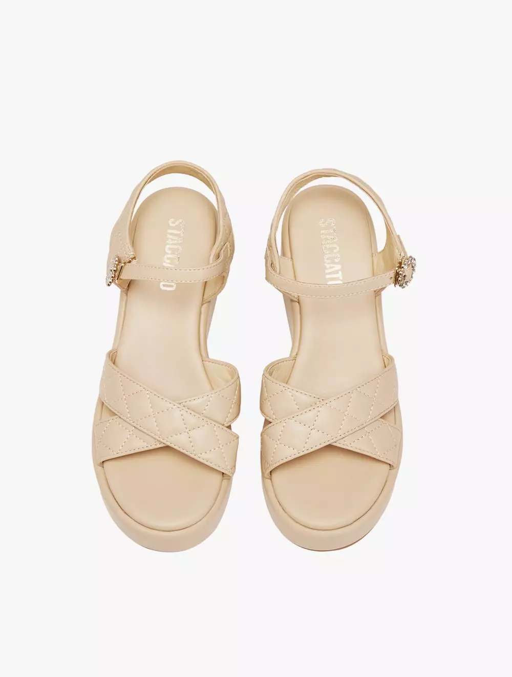 Staccato A6091-AP1 Women's Wedges - Apricot