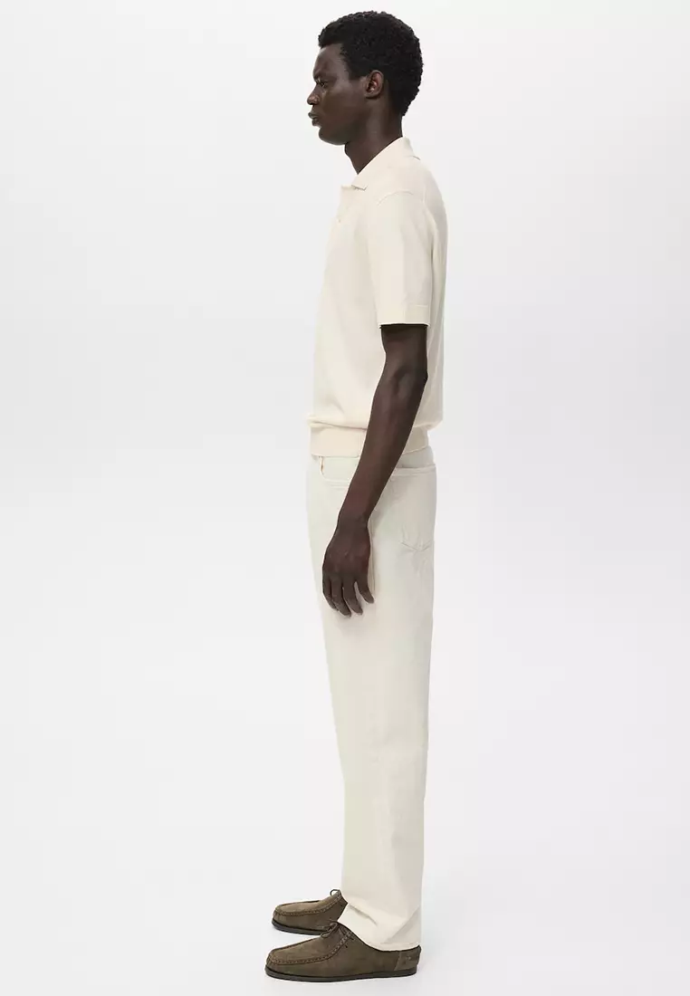 Cotton Knitted Polo Shirt