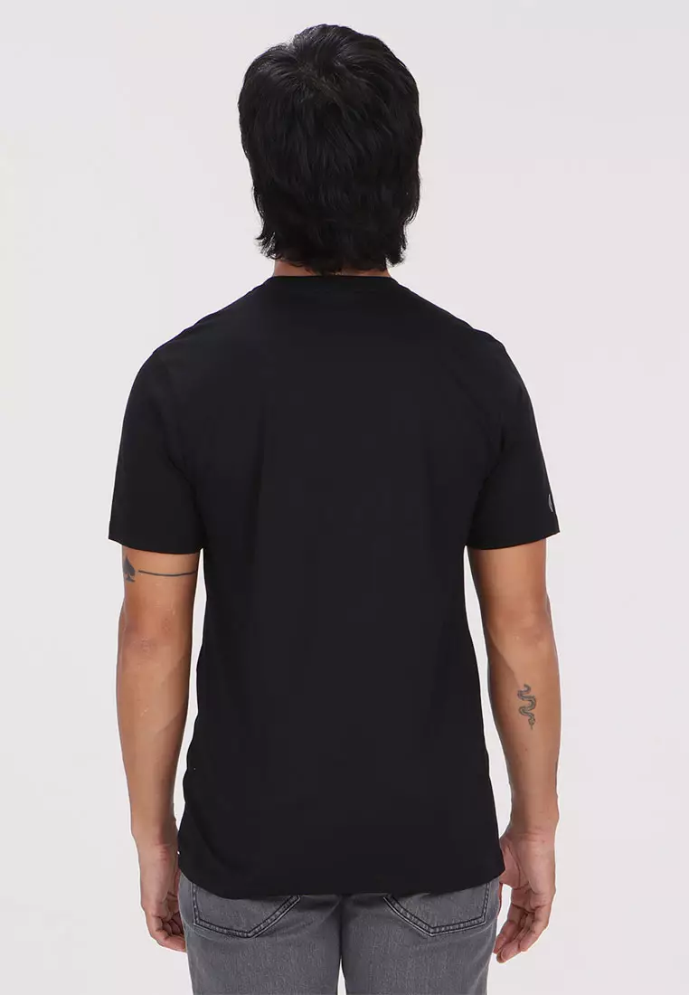 MSF CRACKED STONE SHORT SLEEVE TEE BLACK