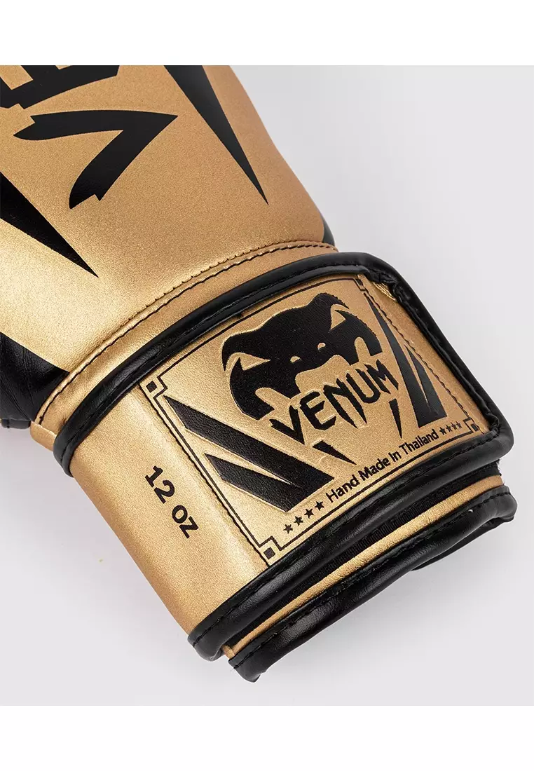 Venum Elite Boxing Gloves - Gold/Black