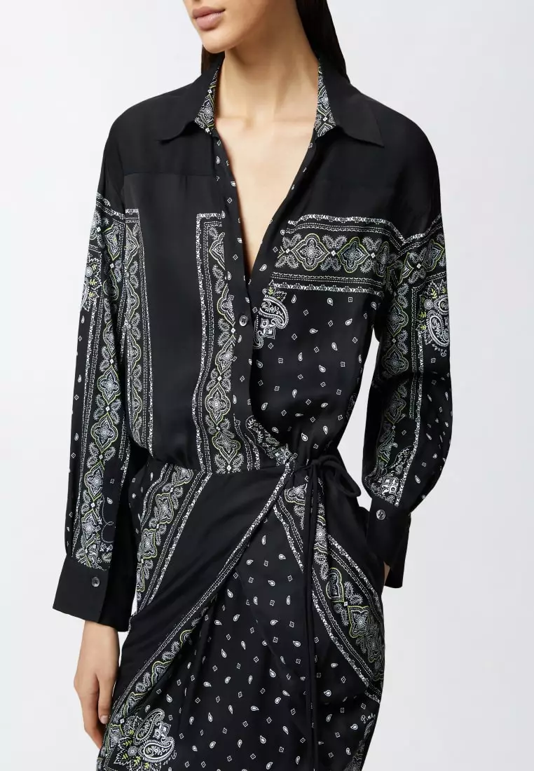 Buy Pinko Batik printed short dress 2026 Online | ZALORA