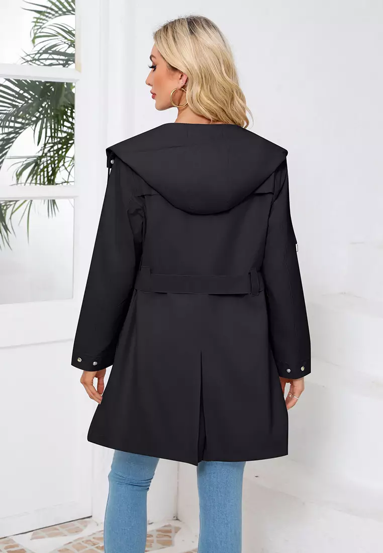Business Oversized Hooded Jacket AD-M24WB11