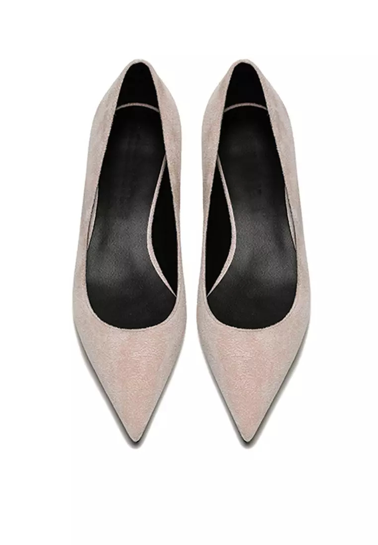 3CM Uniform Pointed High Heel Shoes HZL132