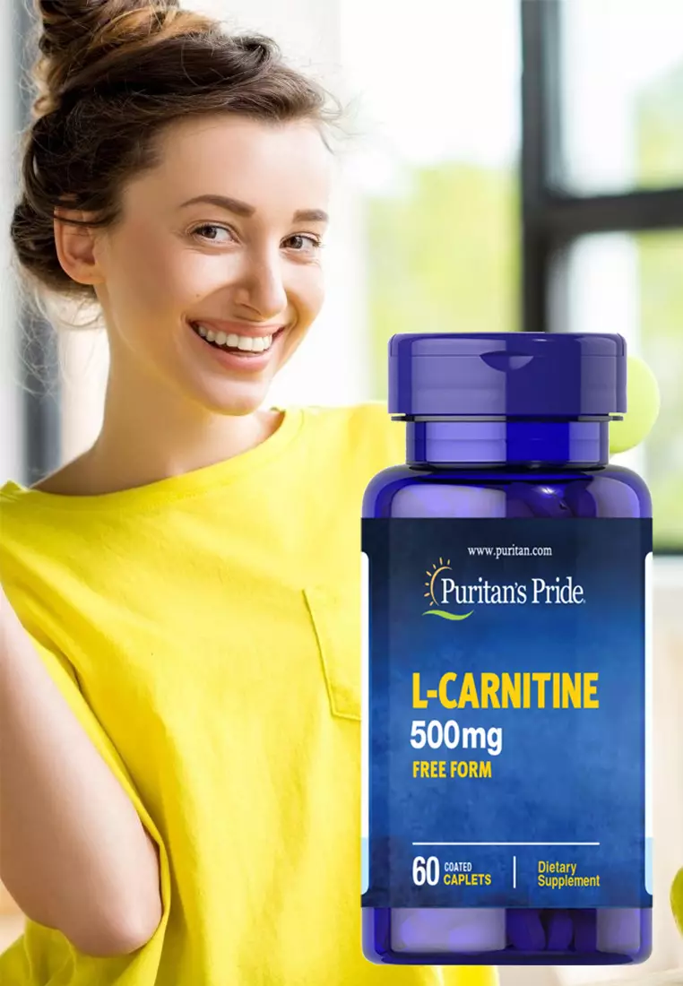 Buy Puritan's Pride Philippines LCarnitine 500 mg 60 caplets 2024 Online ZALORA Philippines