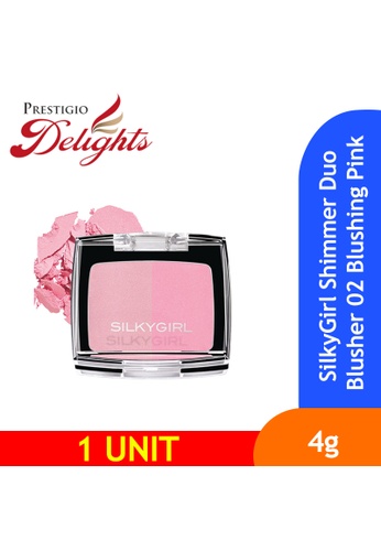 Prestigio Delights SilkyGirl Shimmer Duo Blusher 02 Blushing Pink 20BBDES72F395EGS_1