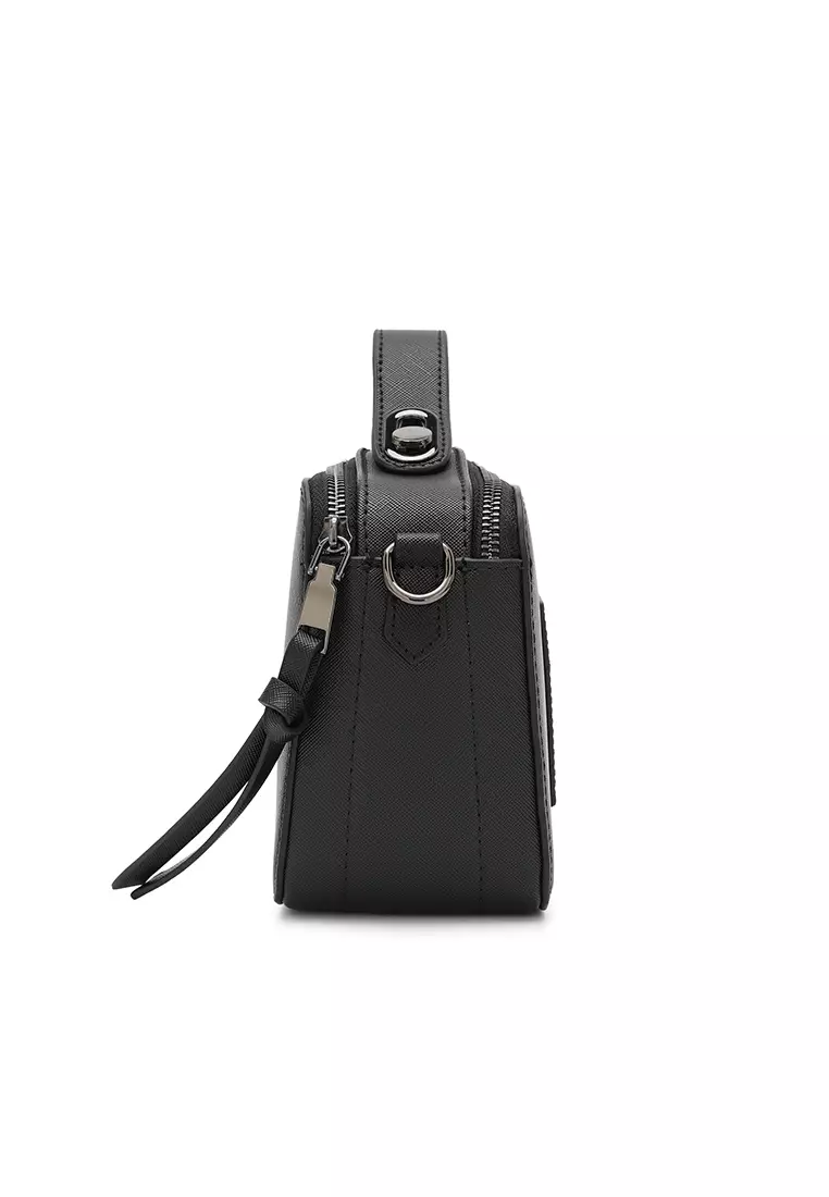 Women's Top Handle Bag / Sling Bag / Crossbody Bag (手拿袋 / 斜孭袋) - 黑色