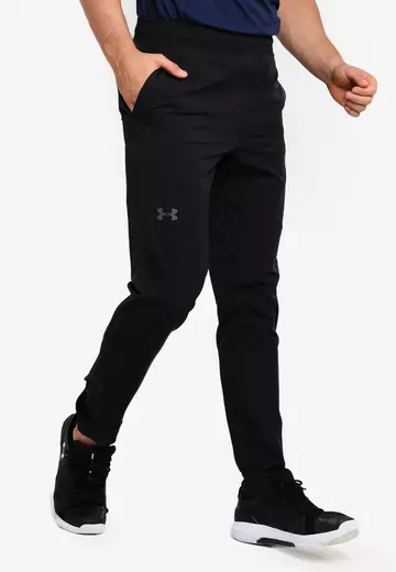 Under Armour Black Favorite Tapered Cropped Slouch Pant