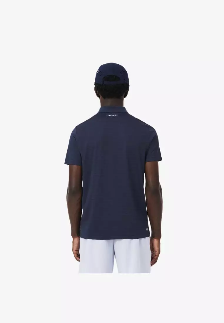 Ultra Dry Stretch Jacquard Tennis Polo Shirt