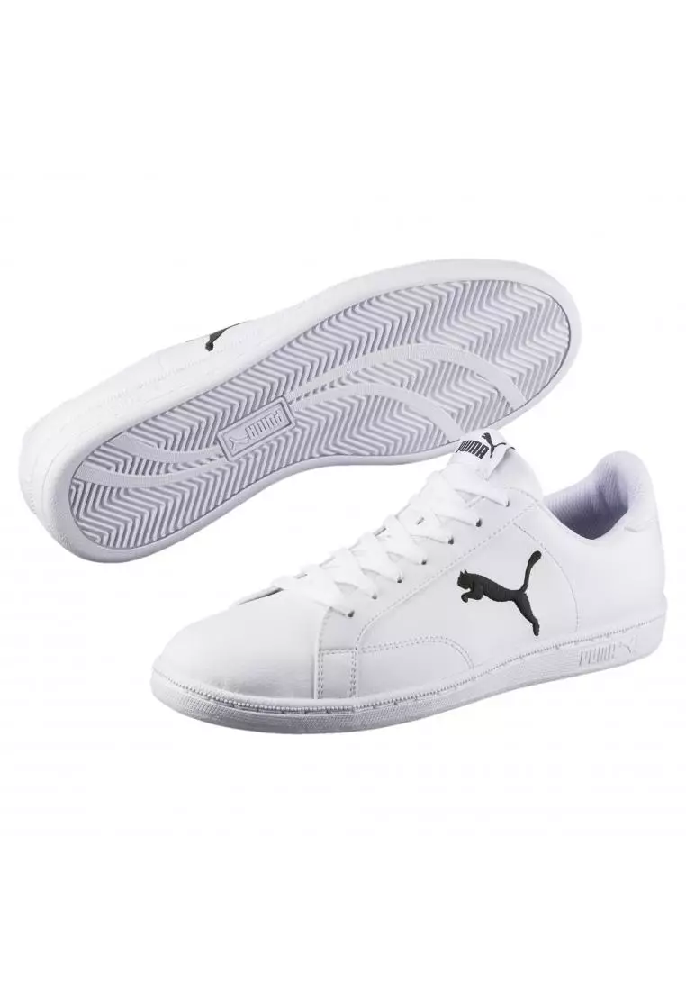 PUMA Unisex Smash Cat Leather Trainers