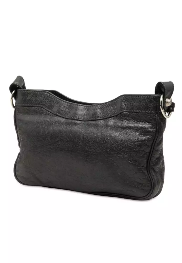 Pre-Loved Balenciaga Lambskin Motocross Giant 12 Hip Crossbody