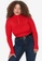 Trendyol red Plus Size Cut Out Sweater 90BE1AA95F85B0GS_4