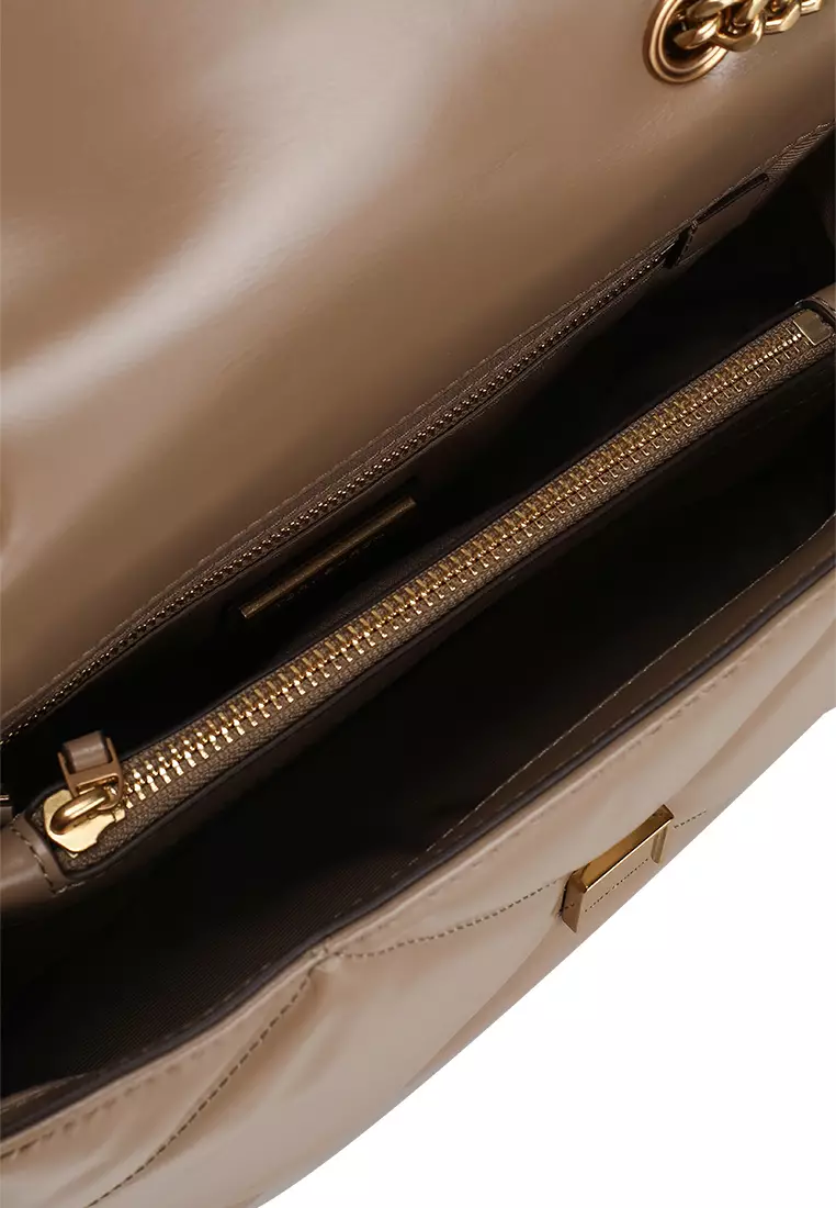 Kira Diamond Quilt Convertible Shoulder Bag (nt)