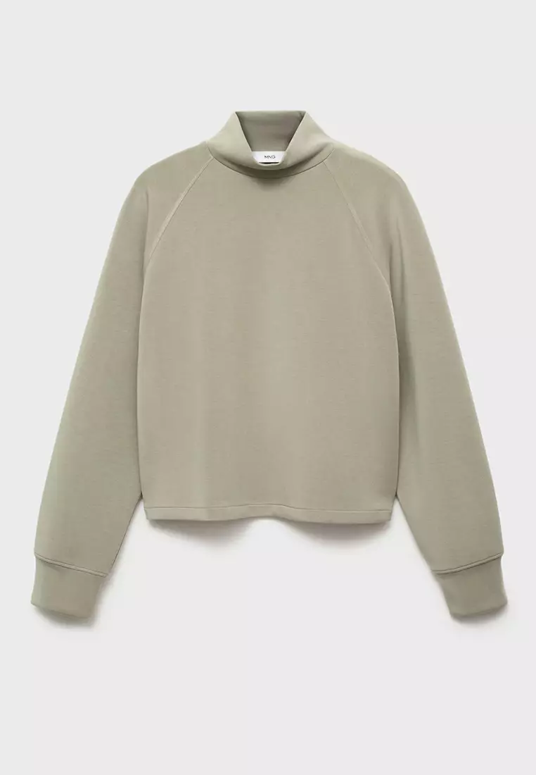 High Collar Sweatshirt