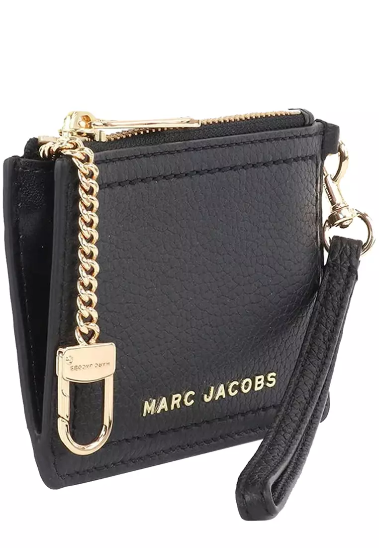 Groove Top Zip Wristlet in Black S102L01RE22