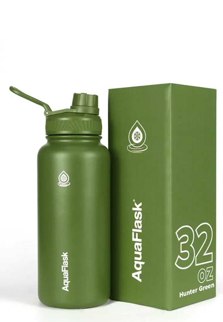 32oz Wide Mouth Water Bottle Hunter Green