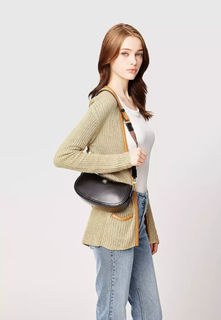 Black Tricia Small Shoulder Bag
