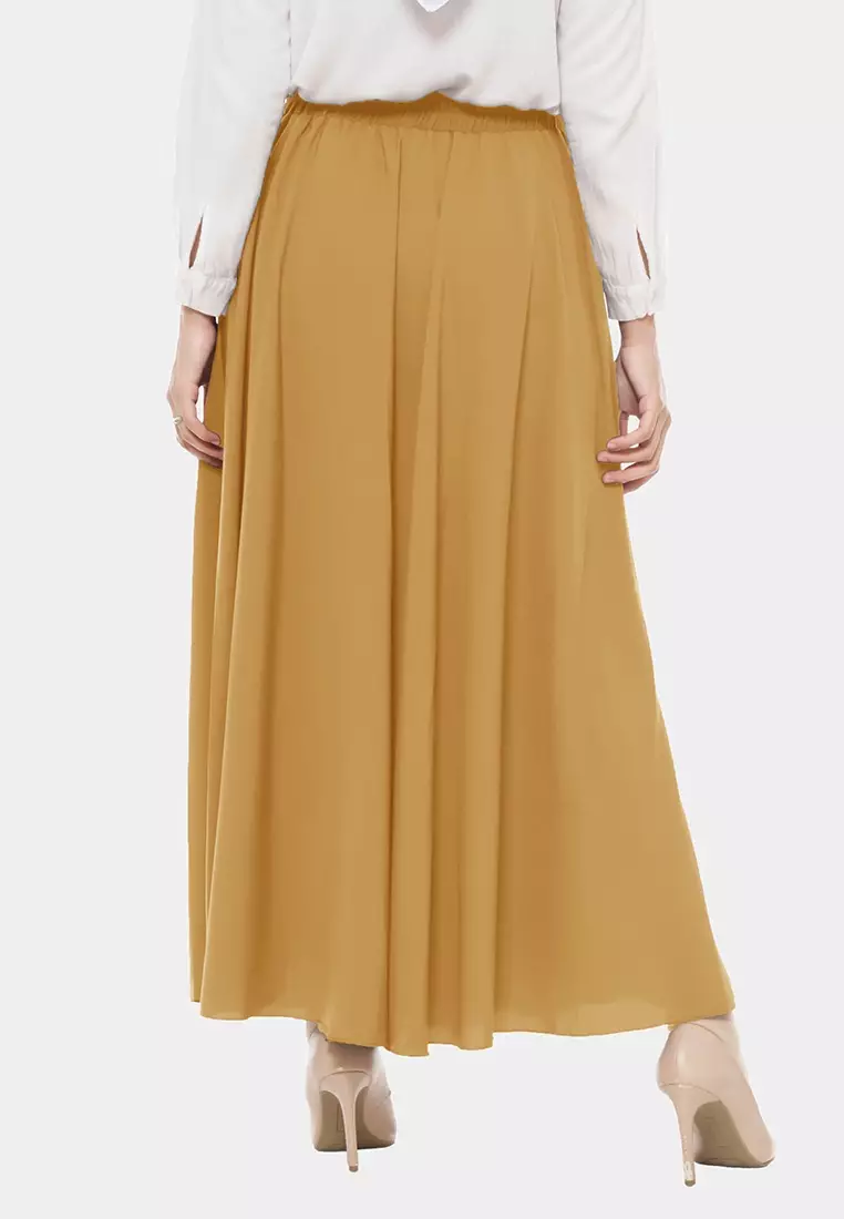 Zelena - Arabella Skirt | Rok Wanita | Wolfis Aline Skirt - Mustard