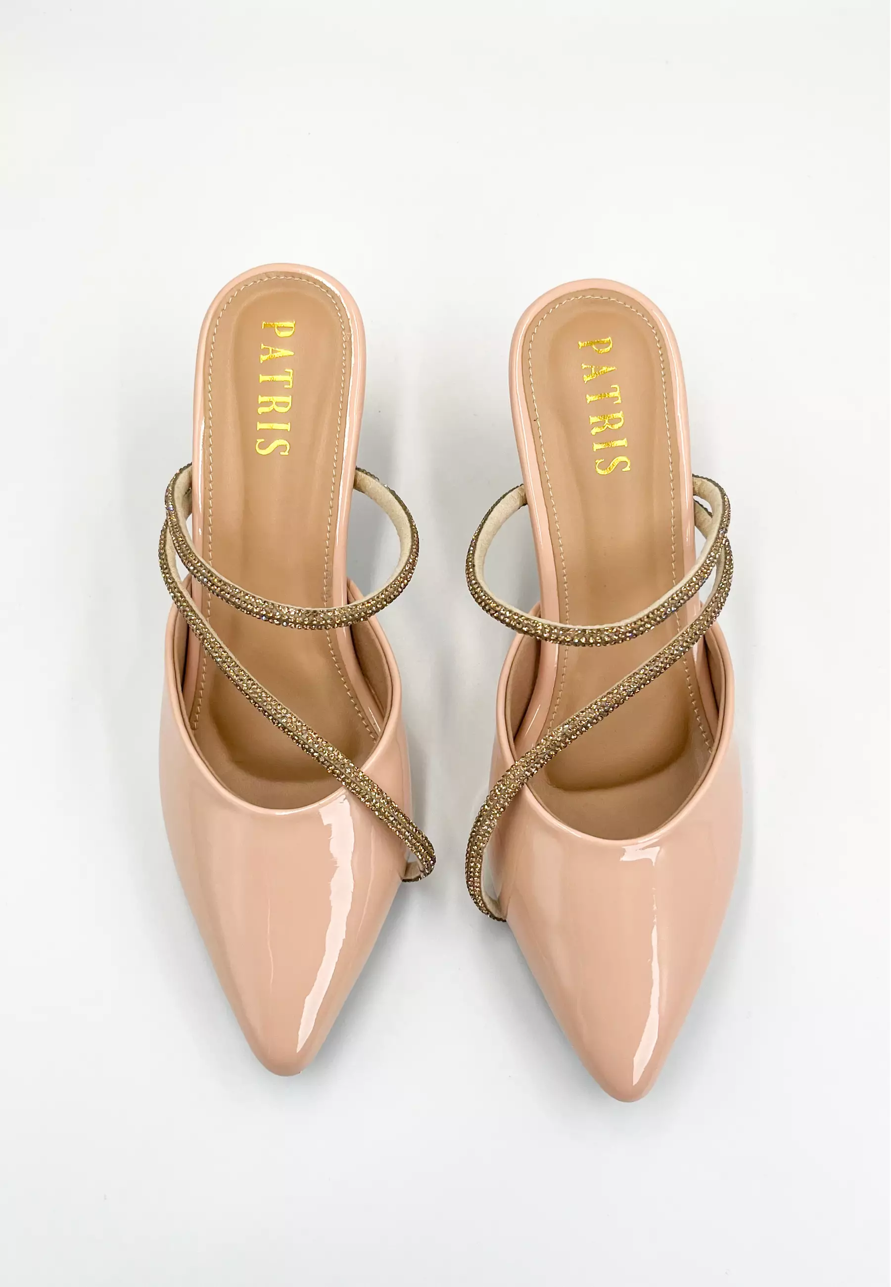 PATRIS Labels Mules Wanita Heels / Hak 5 Cm