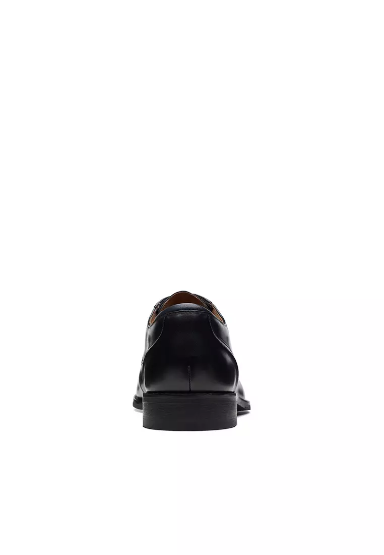 CraftArlo Lace Black Leather Shoes