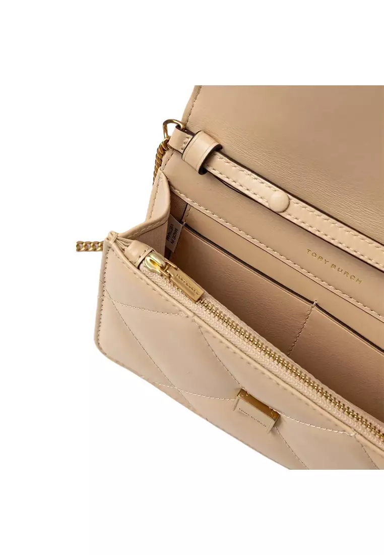 Tory Burch ベージュかごバッグ Tory Burch Kira Women's Shoulder Bag in Beige 158326 2026 | Buy