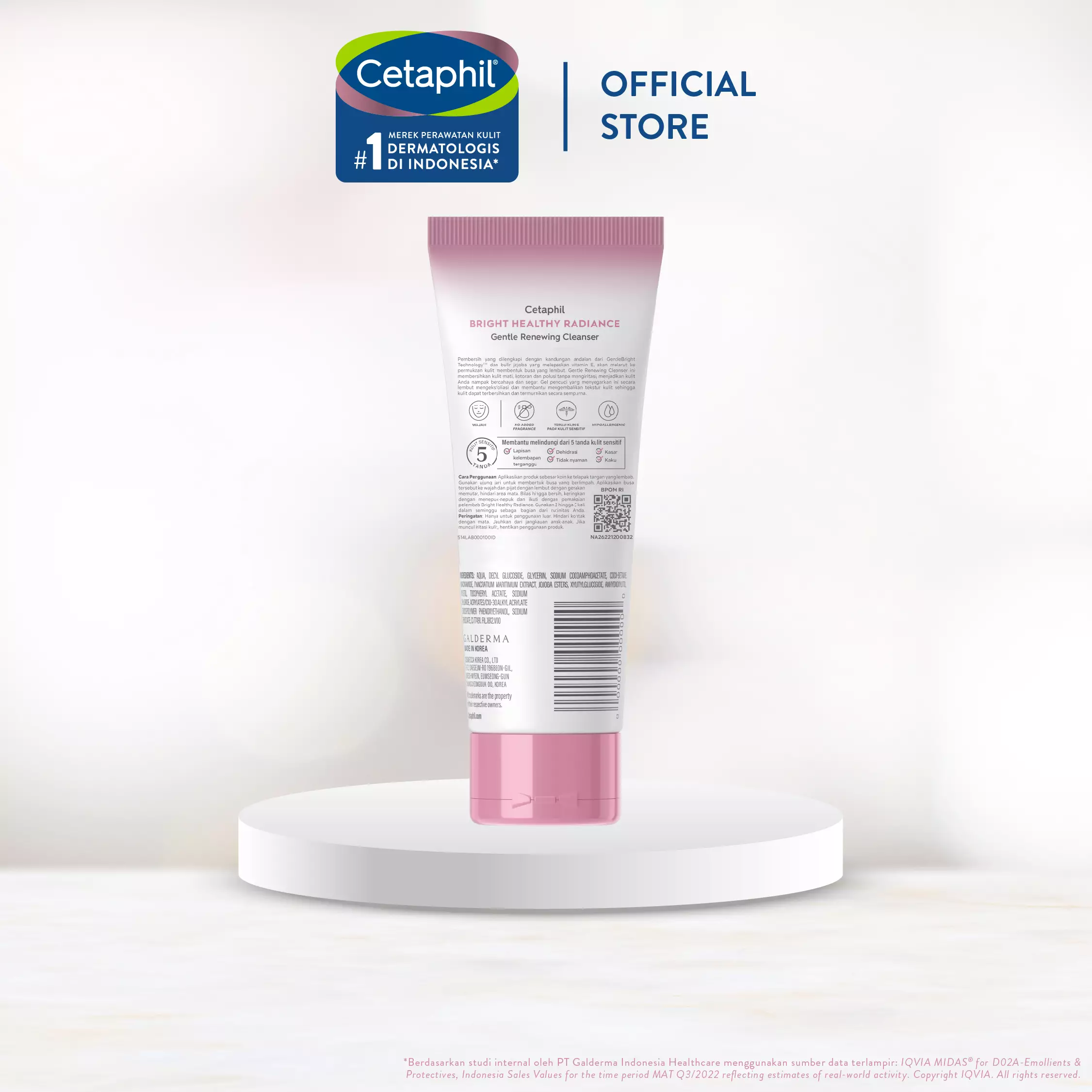 Cetaphil Bright Healthy Radiance Gentle Renewing Cleanser 100gr