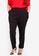 Dorothy Perkins black Plus Size Straight Black Trousers C73B8AAC01368AGS_1