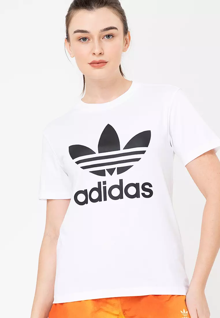 Buy ADIDAS Adicolor Classics Trefoil T-Shirt 2023 Online | ZALORA ...