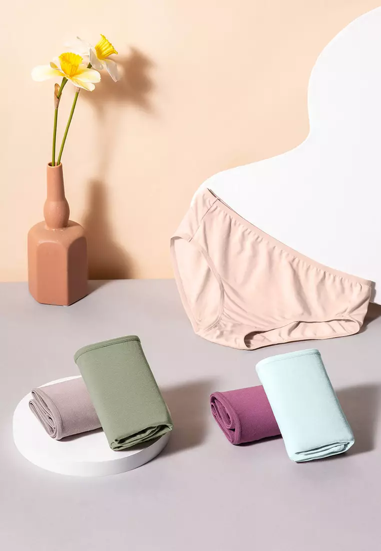Panty Pack Natural Bamboo Fibre Midi S25-73019MX5